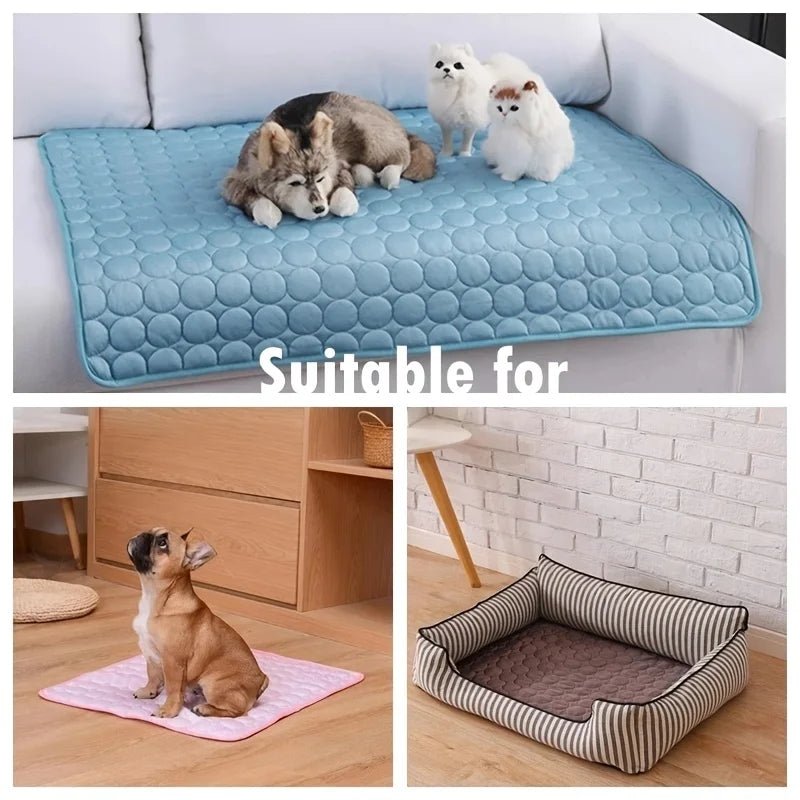 ChillPaws™ Pet Cooling Mat – Summer Relief for Dogs & Cats