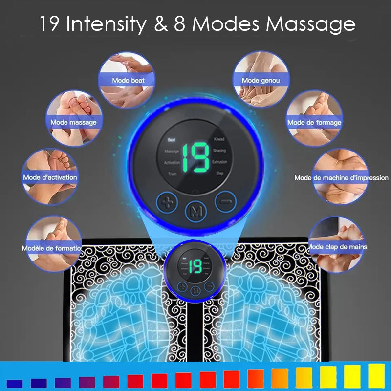 Electric Foot Massager Pad – Relax Your Feet Anytime, Anywhere!