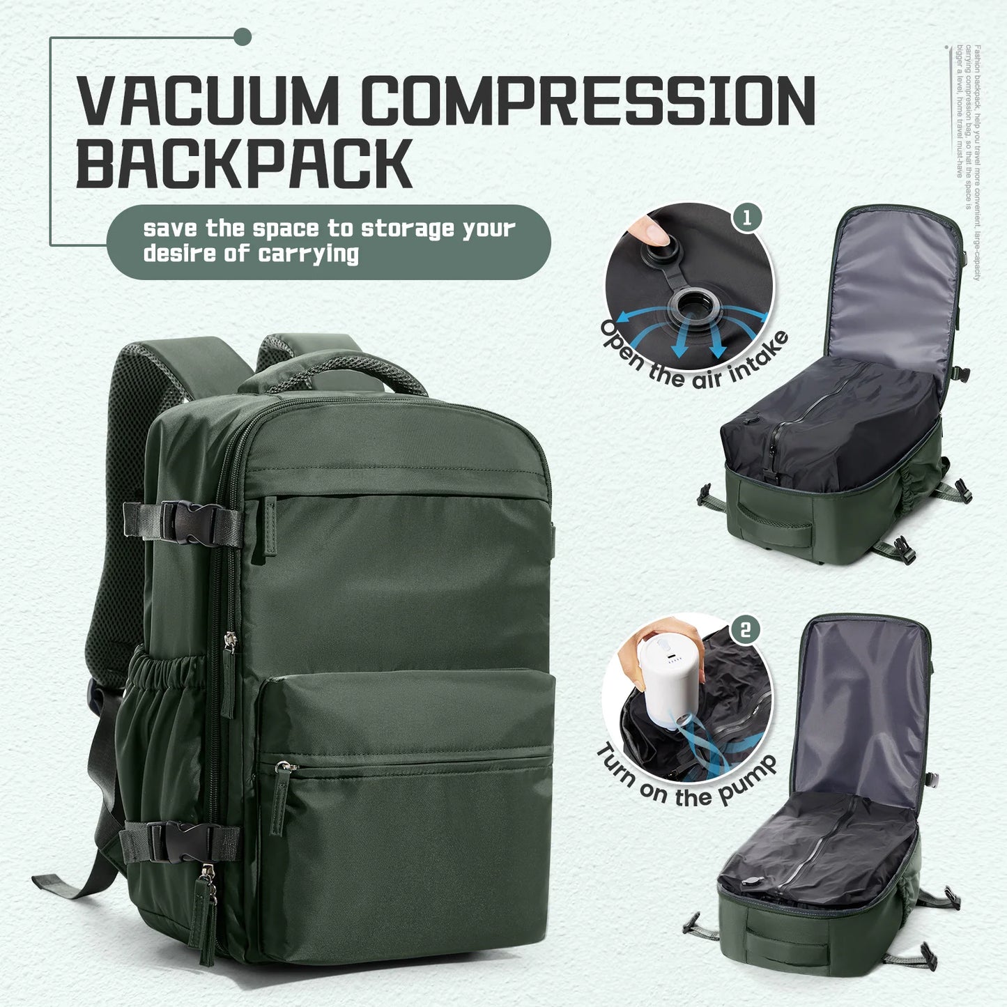 Travel Compression Backpack