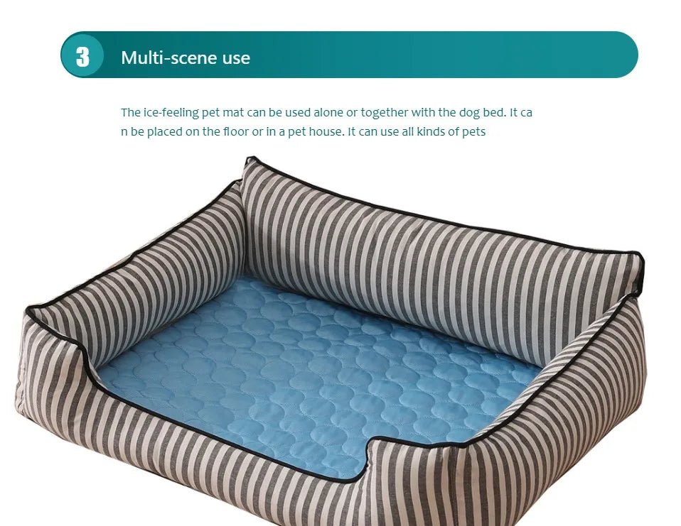 ChillPaws™ Pet Cooling Mat – Summer Relief for Dogs & Cats
