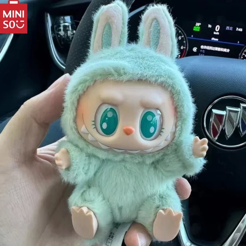 "Labubu Series Blind Box Vinyl Figure – Mystery Collectible Toy with Plush Base"