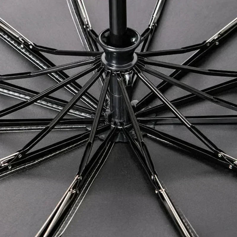 StormShield™ 24-Bone Windproof Umbrella – UV Defense & Auto-Open Elegance