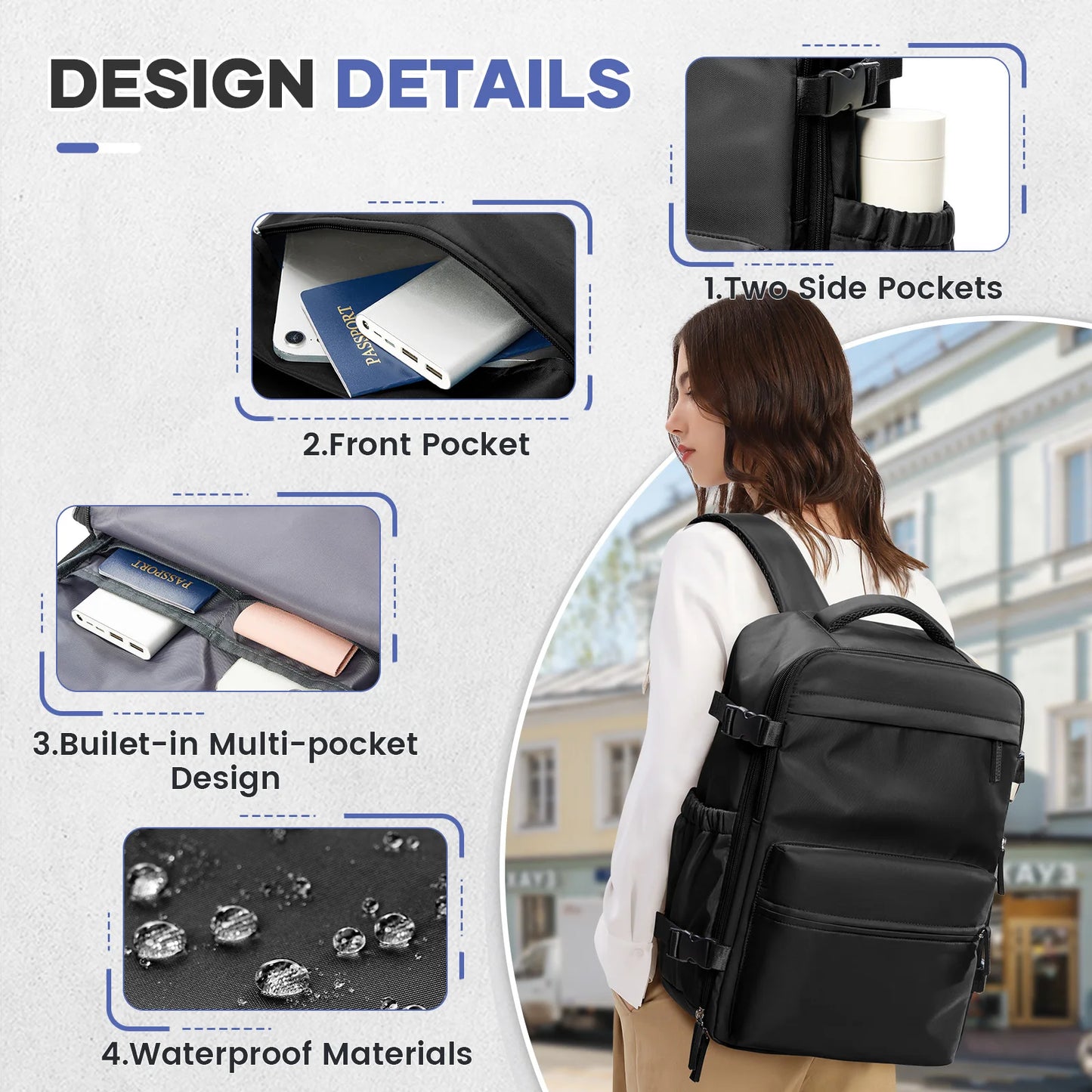 Travel Compression Backpack