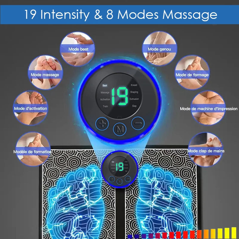 Electric Foot Massager Pad – Relax Your Feet Anytime, Anywhere!