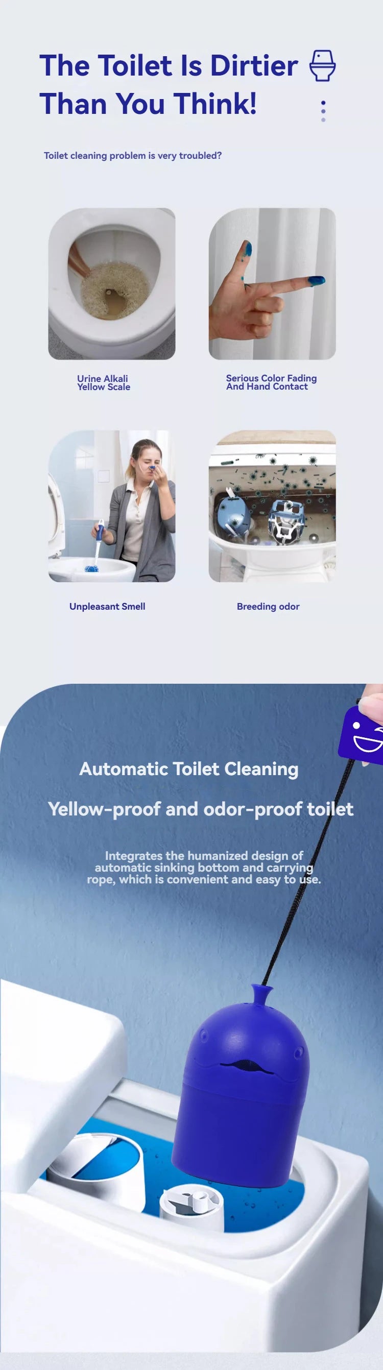 Toilet Whale™ – Automatic Gel Cleaner