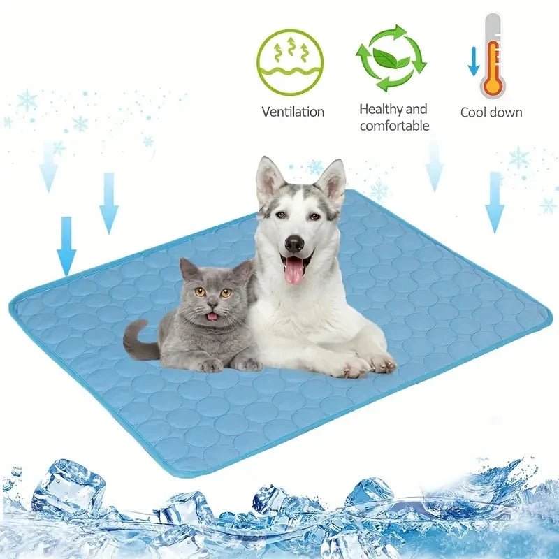 ChillPaws™ Pet Cooling Mat – Summer Relief for Dogs & Cats