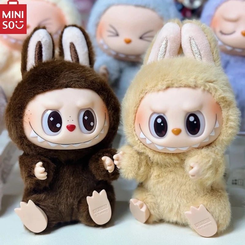 "Labubu Series Blind Box Vinyl Figure – Mystery Collectible Toy with Plush Base"