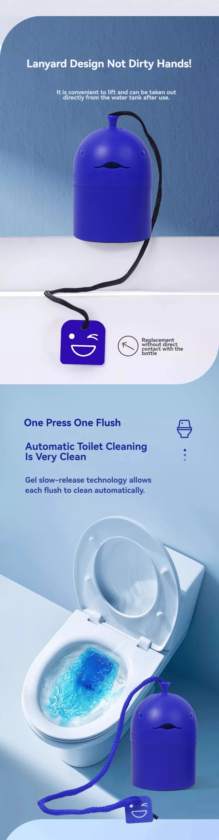 Toilet Whale™ – Automatic Gel Cleaner