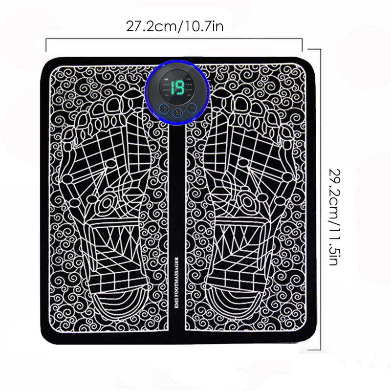 Electric Foot Massager Pad – Relax Your Feet Anytime, Anywhere!
