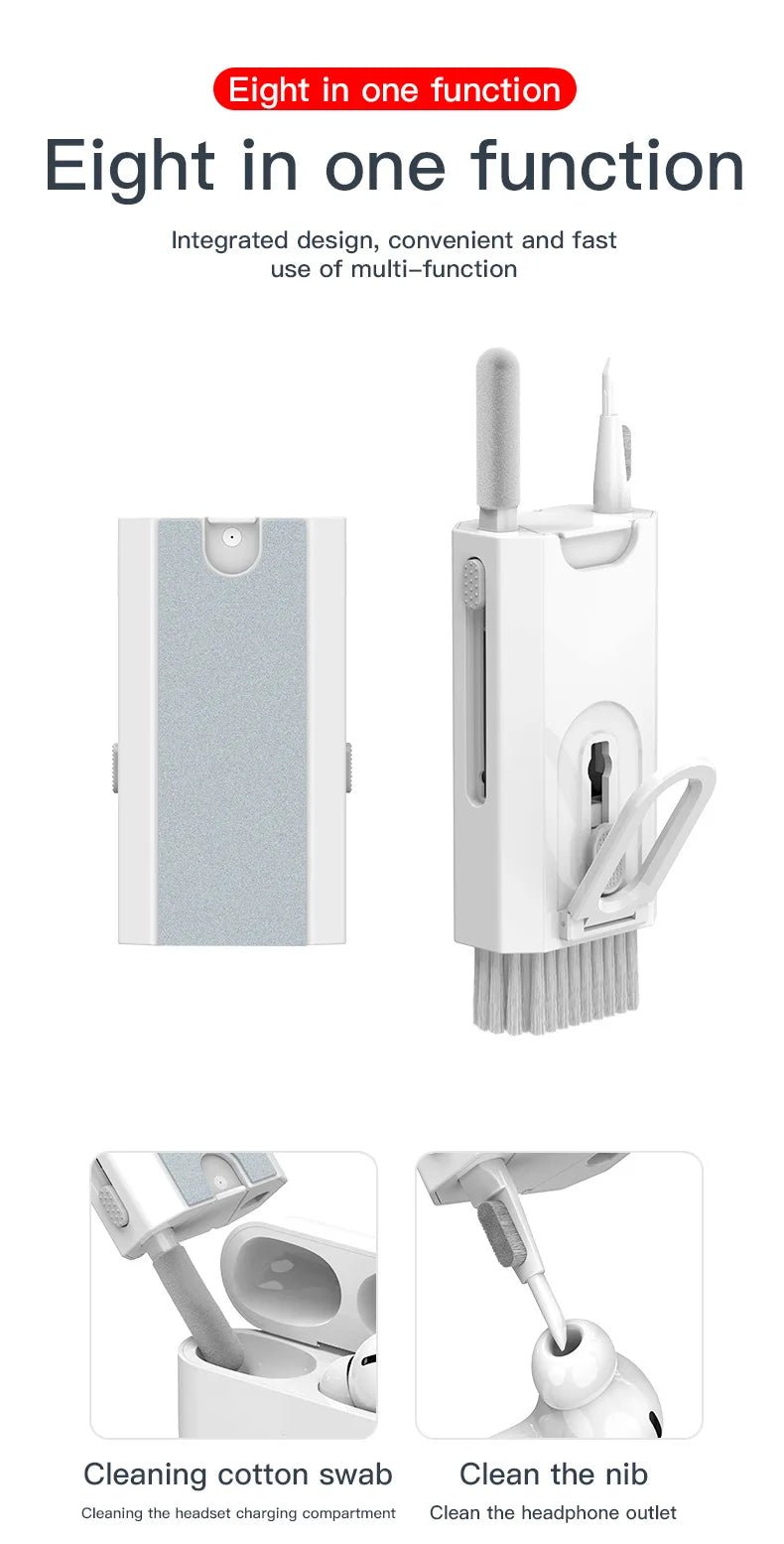 20-in-1 Precision Tech Cleaning Kit – For Keyboard, Earbuds, Camera & More