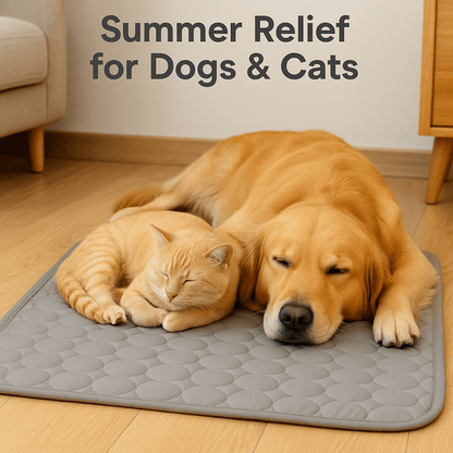 ChillPaws™ Pet Cooling Mat – Summer Relief for Dogs & Cats