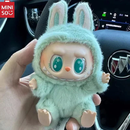 "Labubu Series Blind Box Vinyl Figure – Mystery Collectible Toy with Plush Base"