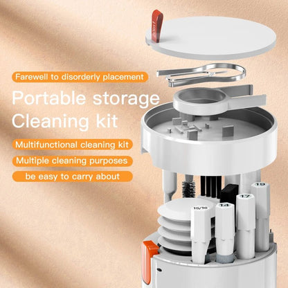 20-in-1 Precision Tech Cleaning Kit – For Keyboard, Earbuds, Camera & More