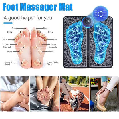 Electric Foot Massager Pad – Relax Your Feet Anytime, Anywhere!