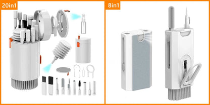 20-in-1 Precision Tech Cleaning Kit – For Keyboard, Earbuds, Camera & More